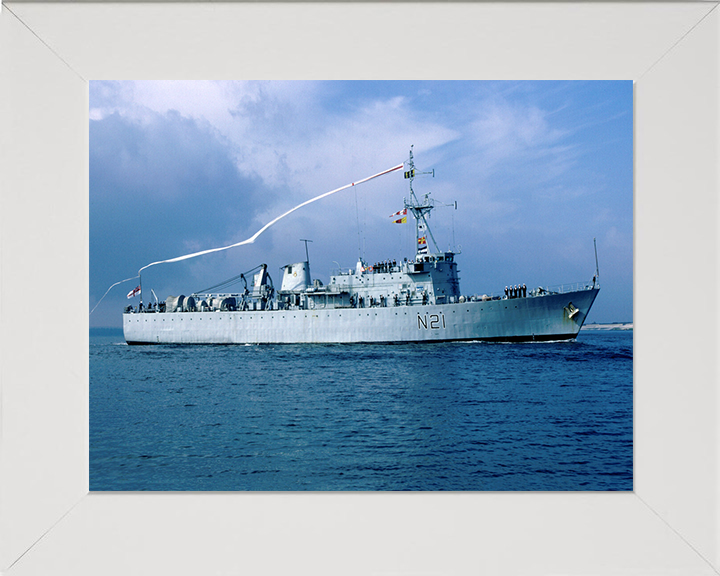 HMS Abdiel N21 Royal Navy Abdiel Class Mine Layer Photo Print or Framed Print - Hampshire Prints