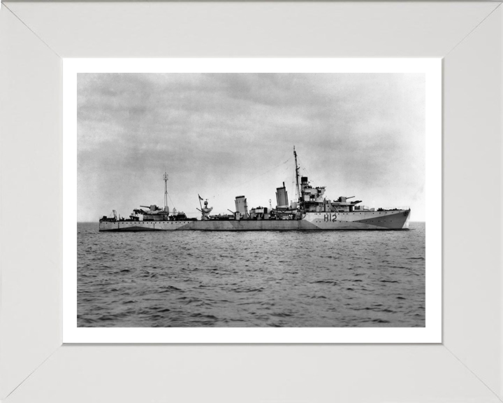 HMS Achates H12 Royal Navy A class destroyer Photo Print or Framed Print - Hampshire Prints