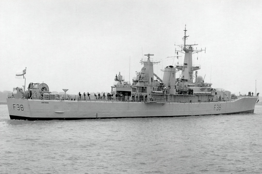 HMS Arethusa F38 Royal Navy Leander Class Frigate Photo Print or Framed Print - Hampshire Prints