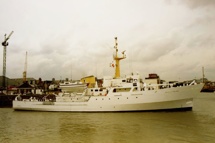 HMS Beagle A319 Royal Navy Bulldog class ship Photo Print or Framed Print - Hampshire Prints