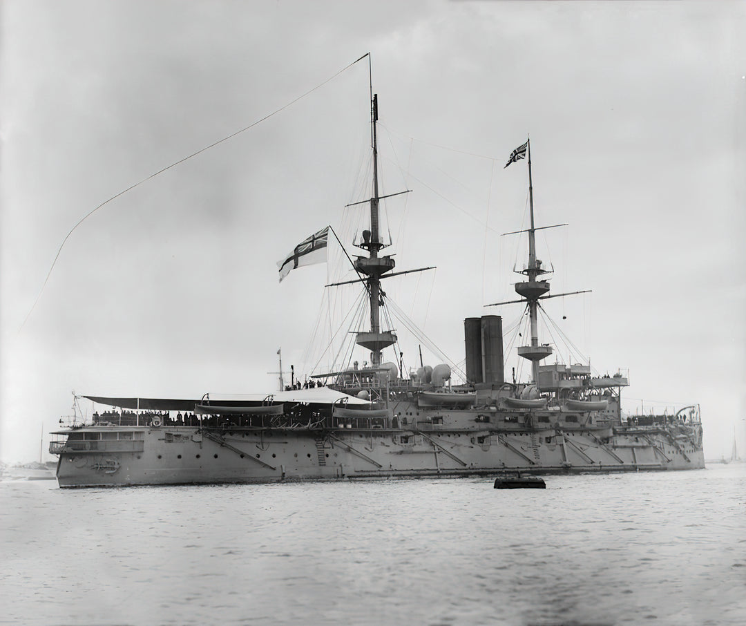 HMS Caesar | Photo Print | Framed Print | Majestic Class | Dreadnought| Royal Navy Hampshire Prints