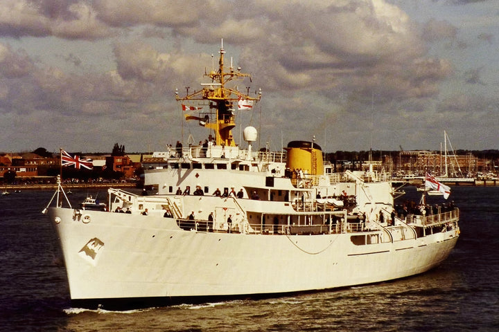 HMS Hecla A133 Royal Navy Hecla class survey vessel Photo Print or Framed Print - Hampshire Prints