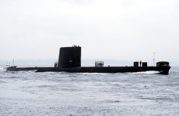 HMS Onslaught S14 Submarine | Photo Print | Framed Print | Oberon Class | Royal Navy Hampshire Prints