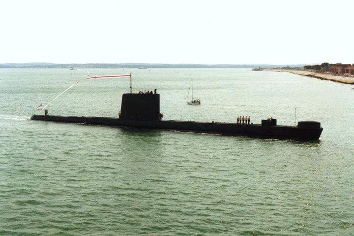 HMS Onyx S21 Royal Navy Oberon class Submarine Photo Print or Framed Print - Hampshire Prints