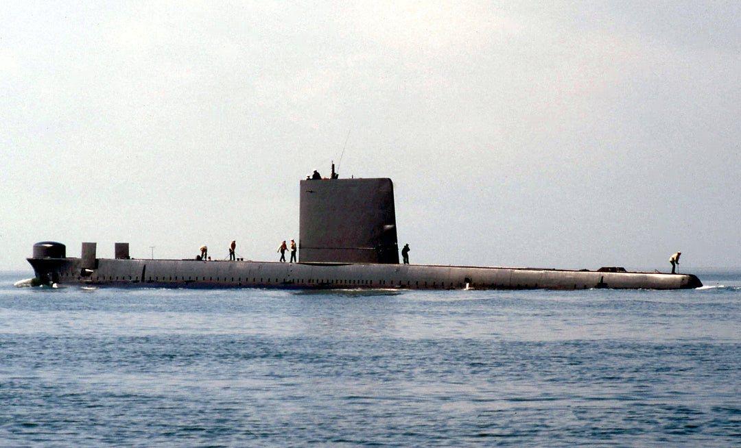 HMS Sealion S07 Royal Navy Porpoise class Submarine Photo Print or Framed Print - Hampshire Prints