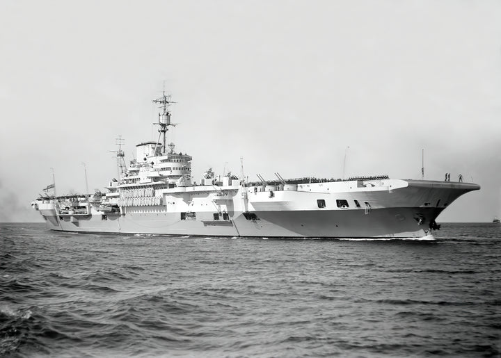 HMS Venerable R63 | Photo Print | Framed Print | Colossus Class | Aircraft Carrier | Royal Navy Print Hampshire Prints