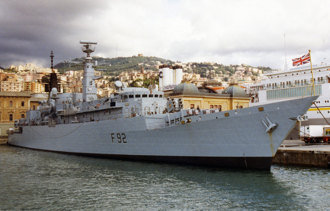 HMS Boxer F92 Royal Navy Type 22 Frigate Photo Print or Framed Print - Hampshire Prints