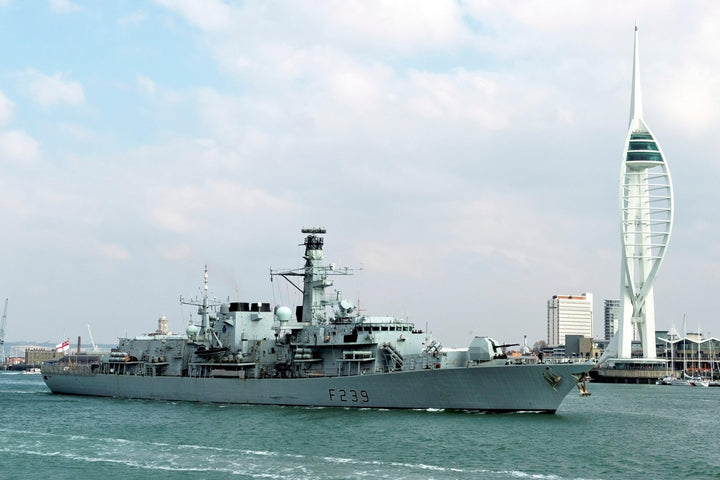 HMS Richmond F239 | Photo Print | Framed Print | Poster | Type 23 | Frigate | Royal Navy Hampshire Prints
