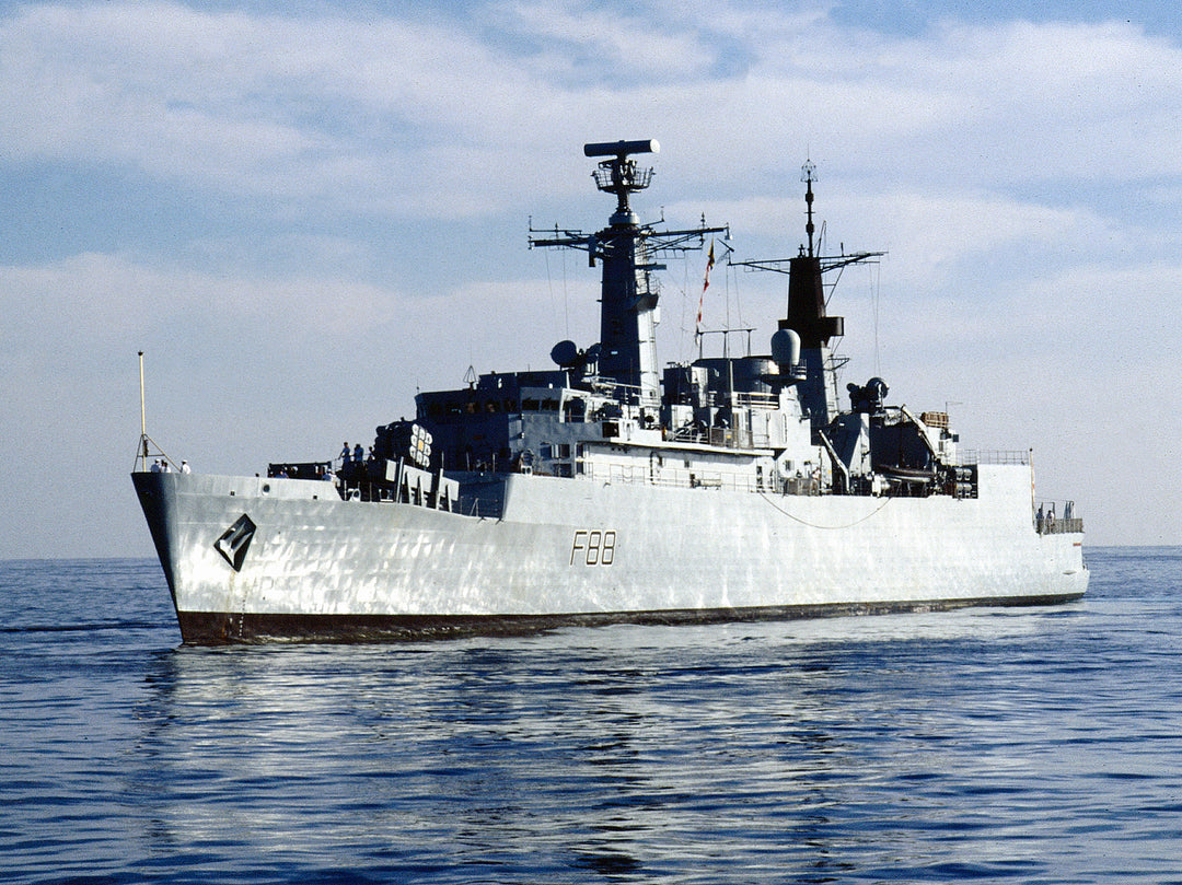 HMS Broadsword F88 Royal Navy Type 22 Frigate Photo Print or Framed Print - Hampshire Prints