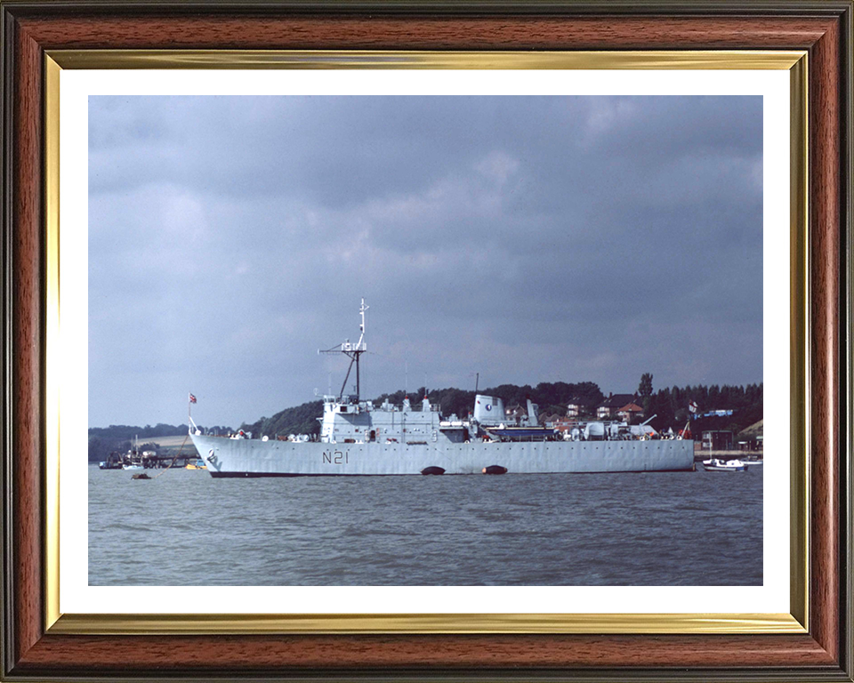 HMS Abdiel N21 Royal Navy Abdiel Class Mine Layer Photo Print or Framed Print - Hampshire Prints