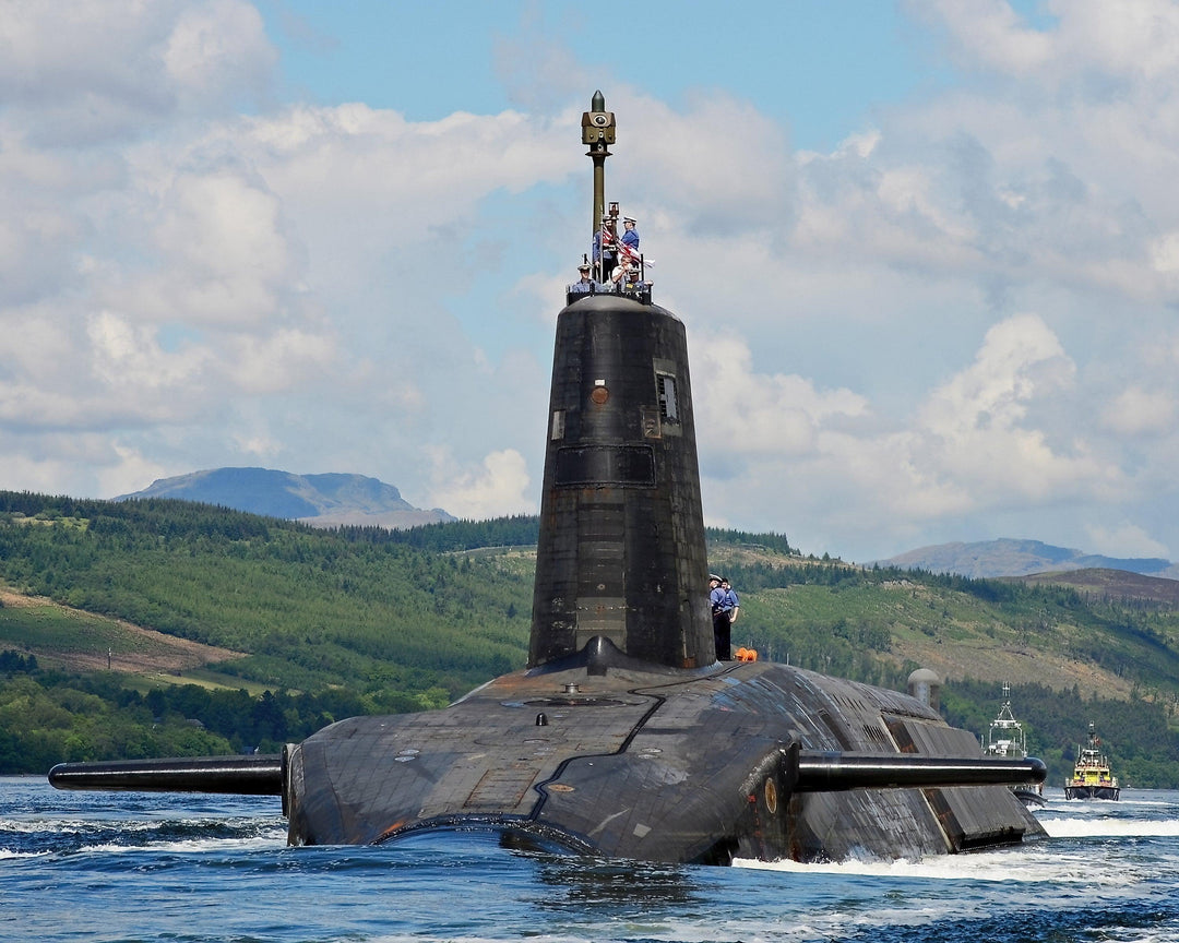 HMS Victorious S29 Royal Navy Vanguard class Submarine Photo Print or Framed Print - Hampshire Prints