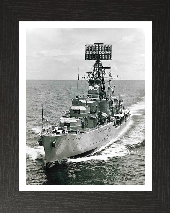 HMS Agincourt D86 Royal Navy Battle class destroyer Photo Print or Framed Print - Hampshire Prints