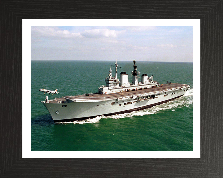 HMS Ark Royal R07 Royal Navy Invincible class aircraft carrier Photo Print or Framed Print - Hampshire Prints