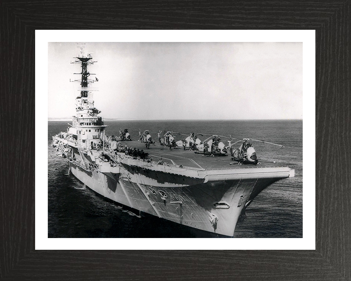HMS Bulwark R08 | Photo Print | Framed Print | Centaur Class | Fleet Carrier | Royal Navy Hampshire Prints