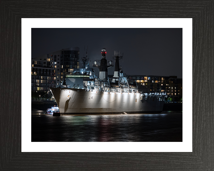 HMS Albion L14 Royal Navy amphibious ship Photo Print or Framed Print - Hampshire Prints