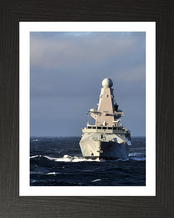 HMS Dragon D35 Royal Navy Type 45 Destroyer Photo Print or Framed Print - Hampshire Prints