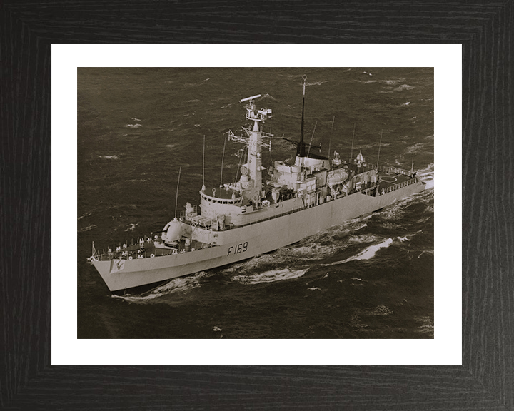 HMS Amazon F169 Royal Navy type 21 Frigate Photo Print or Framed Print - Hampshire Prints