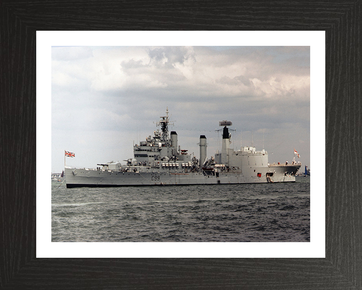 HMS Blake C99 Royal Navy Tiger Class Light Cruiser Photo Print or Framed Print - Hampshire Prints