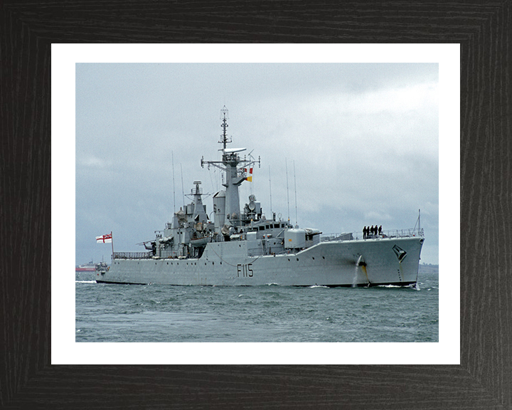 HMS Berwick F115 Royal Navy Rothesay Class frigate Photo Print or Framed Print - Hampshire Prints