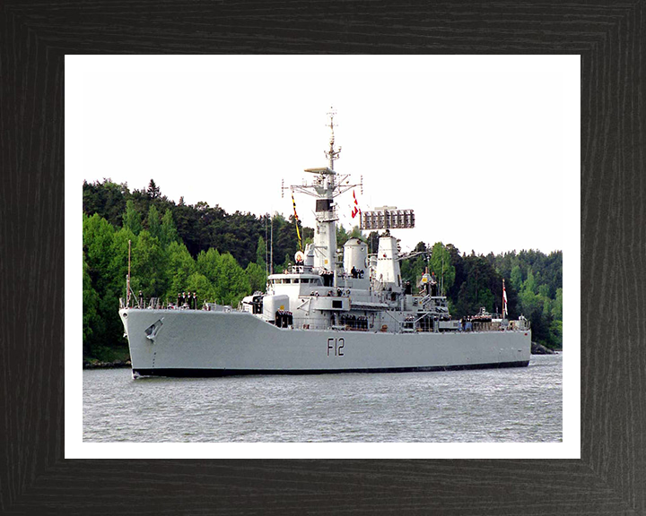 HMS Achilles F12 Royal Navy Leander Class Frigate Photo Print or Framed Print - Hampshire Prints