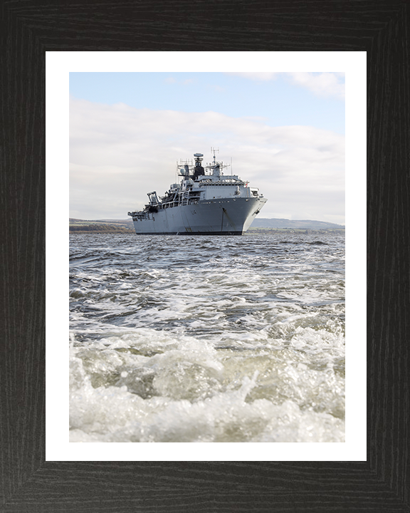 HMS Albion L14 Royal Navy Albion Class amphibious ship Photo Print or Framed Print - Hampshire Prints