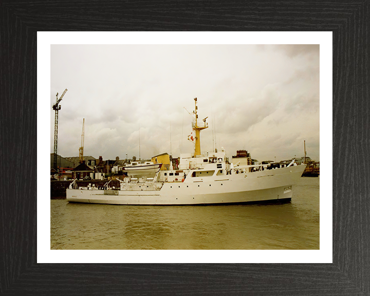 HMS Beagle A319 Royal Navy Bulldog class ship Photo Print or Framed Print - Hampshire Prints