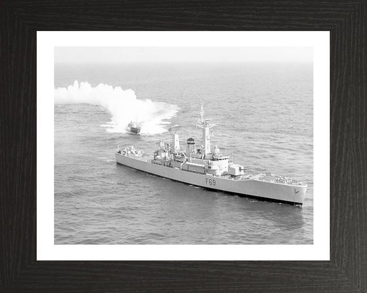 HMS Bacchante F69 | Photo Print | Framed Print | Leander Class | Frigate | Royal Navy Hampshire Prints