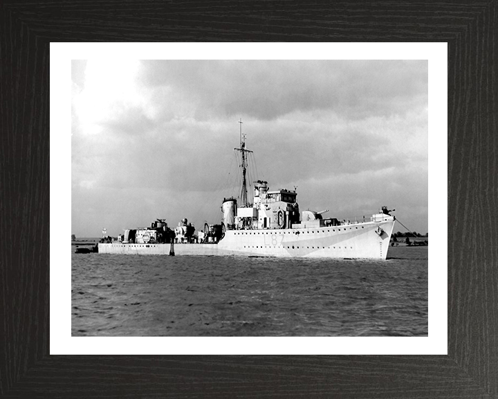 HMS Eglinton L87 Royal Navy Hunt class destroyer Photo Print or Framed Print - Hampshire Prints