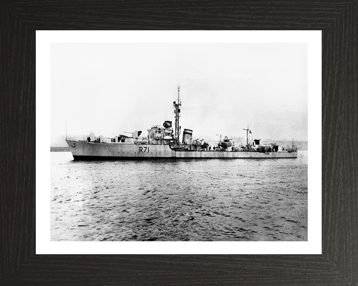 HMS Constance R71 Royal Navy C class destroyer Photo Print or Framed Print - Hampshire Prints