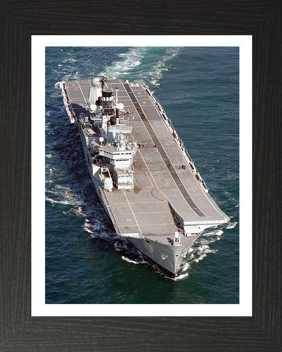 HMS Ark Royal R07 Royal Navy Invincible class aircraft carrier Photo Print or Framed Print - Hampshire Prints