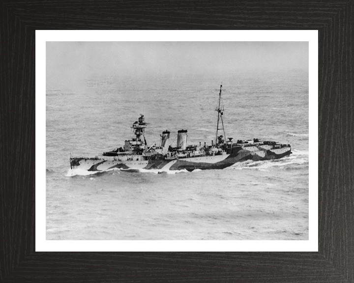 HMS Adventure M23 Royal Navy Adventuress minelaying cruiser Photo Print or Framed Photo Print - Hampshire Prints