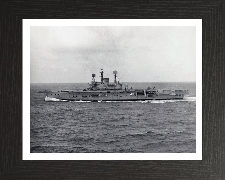 HMS Ark Royal R09 Royal Navy Audacious class aircraft carrier Photo Print or Framed Print - Hampshire Prints