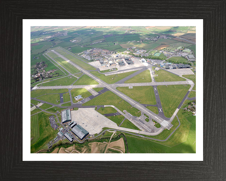 HMS Heron RNAS Yeovilton Aerial Photo Print or Framed Photo Print - Hampshire Prints