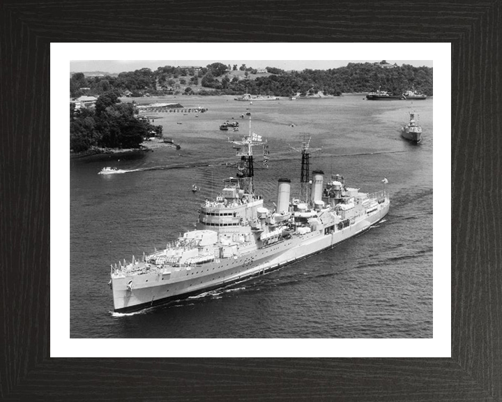 HMS Belfast C35 Royal Navy Town class light cruiser Photo Print or Framed Print - Hampshire Prints