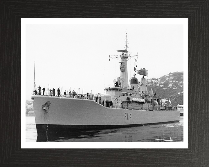 HMS Ajax F114 | Photo Print | Framed Print | Poster | Leander Class | Frigate | Royal Navy Hampshire Prints