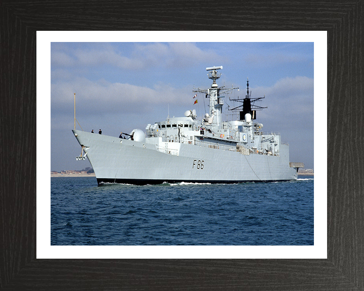 HMS Campbeltown F86 Royal Navy Type 22 Frigate Photo Print or Framed Photo Print - Hampshire Prints