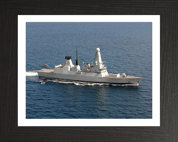 HMS Daring D32 Royal Navy type 45 Destroyer Photo Print or Framed Print - Hampshire Prints