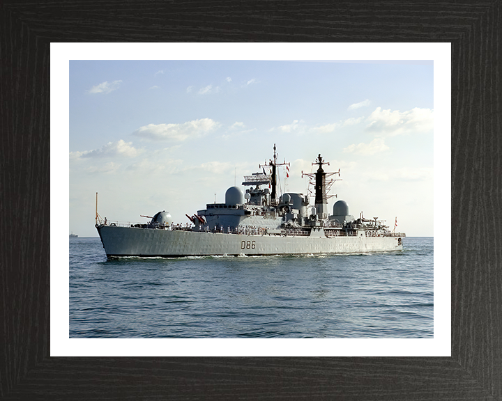 HMS Birmingham D86 Royal Navy Type 42 destroyer Photo Print or Framed Print - Hampshire Prints