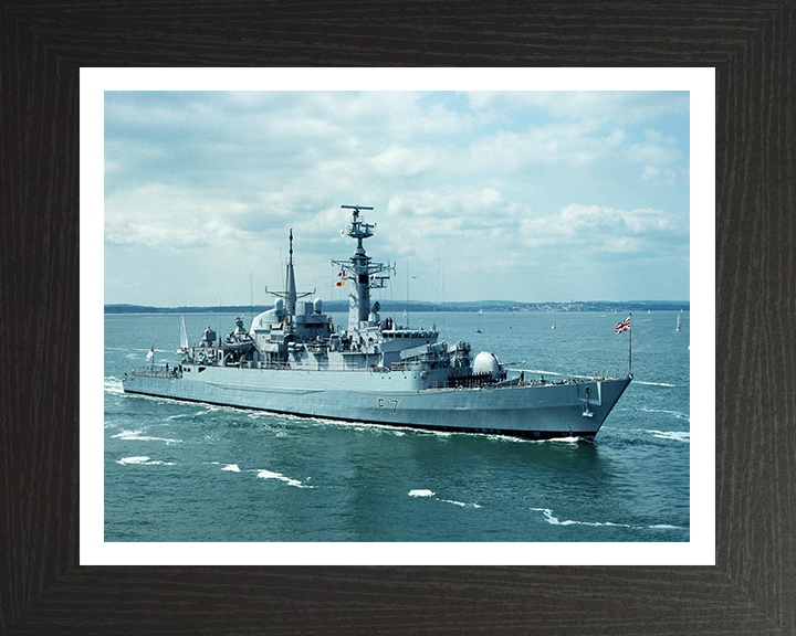 HMS Active F171 Royal Navy Type 21 frigate Photo Print or Framed Print - Hampshire Prints