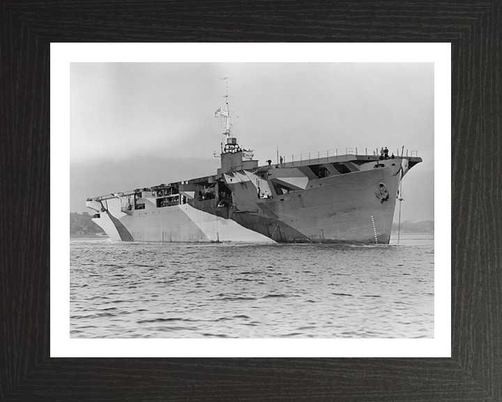 HMS Activity D94 Royal Navy escort carrier Photo Print or Framed Print - Hampshire Prints