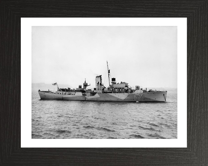 HMS Clematis K36 | Photo Print | Framed Print | Flower Class | Corvette | Royal Navy Hampshire Prints