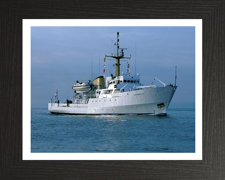 HMS Beagle A319 Royal Navy Bulldog class ship Photo Print or Framed Print - Hampshire Prints
