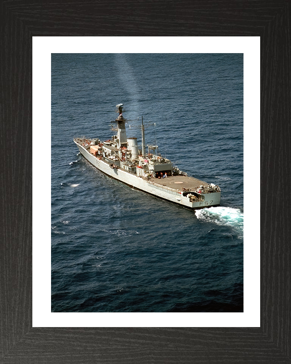 HMS Andromeda F57 Royal Navy Leander class frigate Photo Print or Framed Print - Hampshire Prints