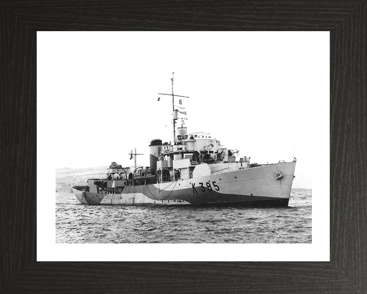 HMS Arabis K385 Royal Navy Flower class corvette Photo Print or Framed Print - Hampshire Prints