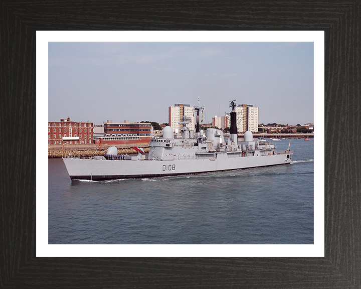 HMS Cardiff D108 Royal Navy Type 42 destroyer Photo Print or Framed Print - Hampshire Prints