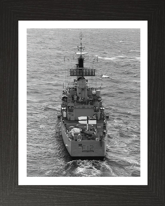 HMS Achilles F12 Royal Navy Leander Class Frigate Photo Print or Framed Print - Hampshire Prints