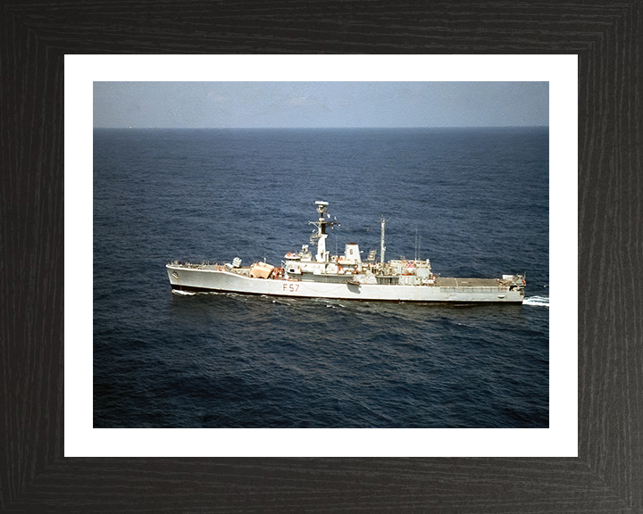 HMS Andromeda F57 Royal Navy Leander class frigate Photo Print or Framed Print - Hampshire Prints