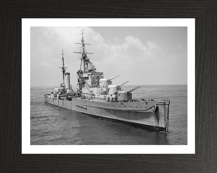 HMS Dido (37) Royal Navy Dido class light cruiser Photo Print or Framed Photo Print - Hampshire Prints