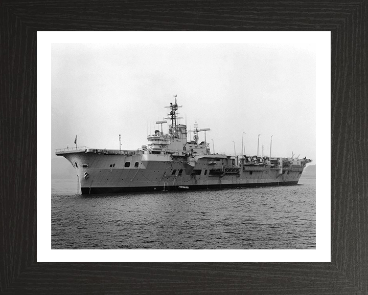 HMS Ark Royal R09 Royal Navy Audacious class aircraft carrier Photo Print or Framed Print - Hampshire Prints