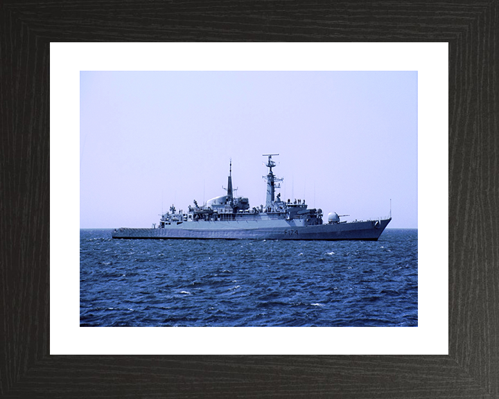 HMS Alacrity F174 Royal Navy Type 21 frigate Photo Print or Framed Print - Hampshire Prints